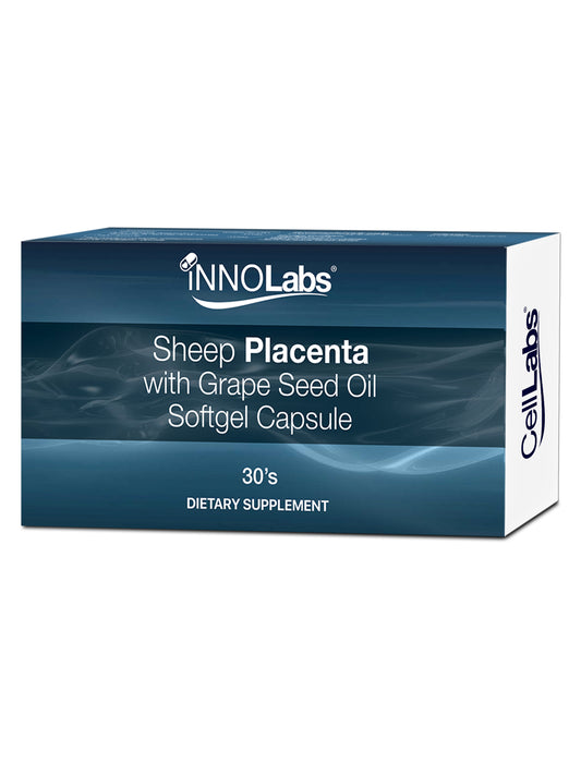 iNNOLabs® Sheep Placenta with Grape Seed Oil Softgel Capsule