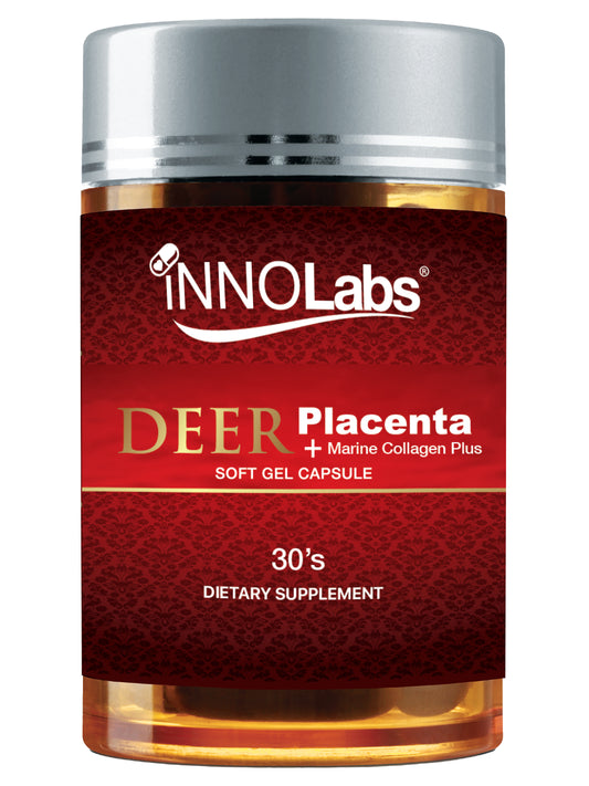 iNNOLabs® Deer Placenta + Marine Collagen Plus Softgel Capsule